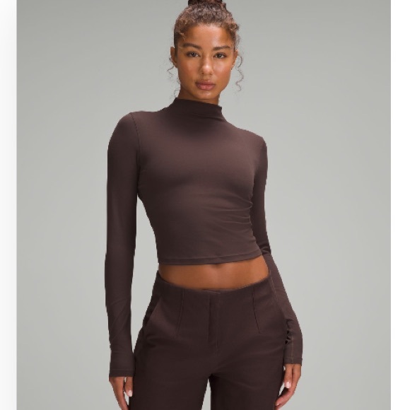 lululemon athletica Tops - LULULEMON All Alinged Cropped Top